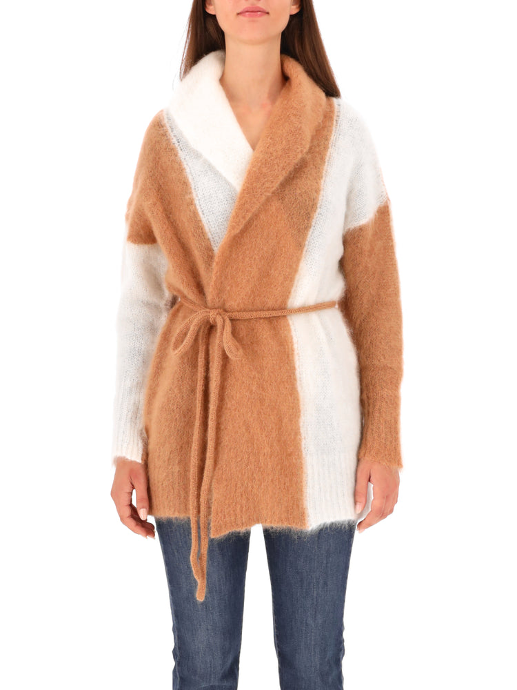 
            
                Load image into Gallery viewer, NUDE KNIT CARDIGAN
            
        
